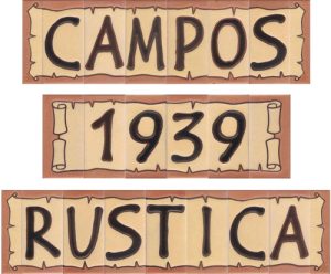 Letras-de-ceramica-pintadas-a-mano-por-Ceramica-Campos-7,5x15-cm.-modelo-Rustica