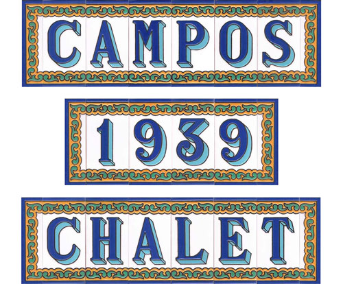 Letras-de-ceramica-pintadas-a-mano-por-Ceramica-Campos-7,5x15-cm.-modelo-Chalet