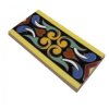 Cenefa-de-ceramica-pintada-a-mano-en-cuerda-seca-por-Ceramica-Campos.-75x15-cm.-CN42