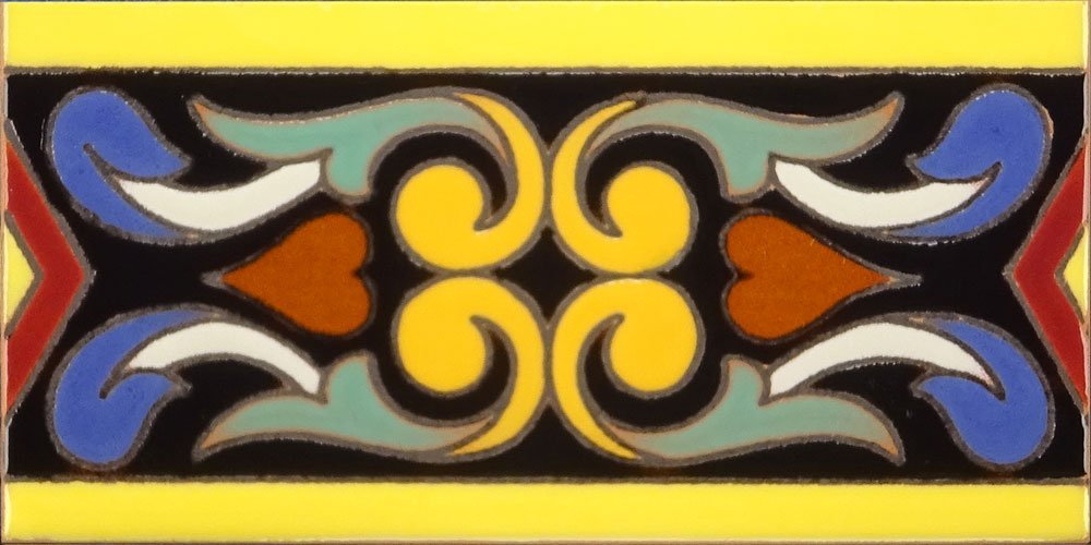 Cenefa-de-ceramica-pintada-a-mano-en-cuerda-seca-por-Ceramica-Campos.-75x15-cm.-CN42