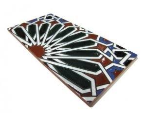 Azulejo árabe pintado a mano. Modelo Fondo F200