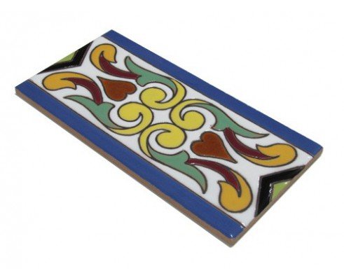 Cenefa-de-ceramica-pintada-a-mano-en-cuerda-seca-por-Ceramica-Campos.-75x15-cm.-CN41